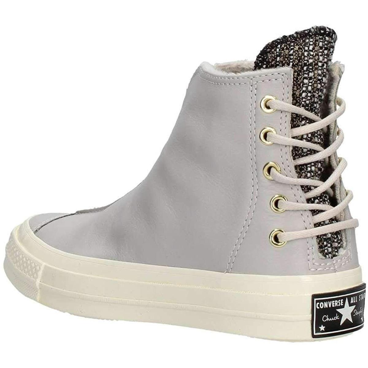 Converse Men`s Ctas 70 Punk Boot Hi Athletic Fashion Sneakers 157624C - Grey