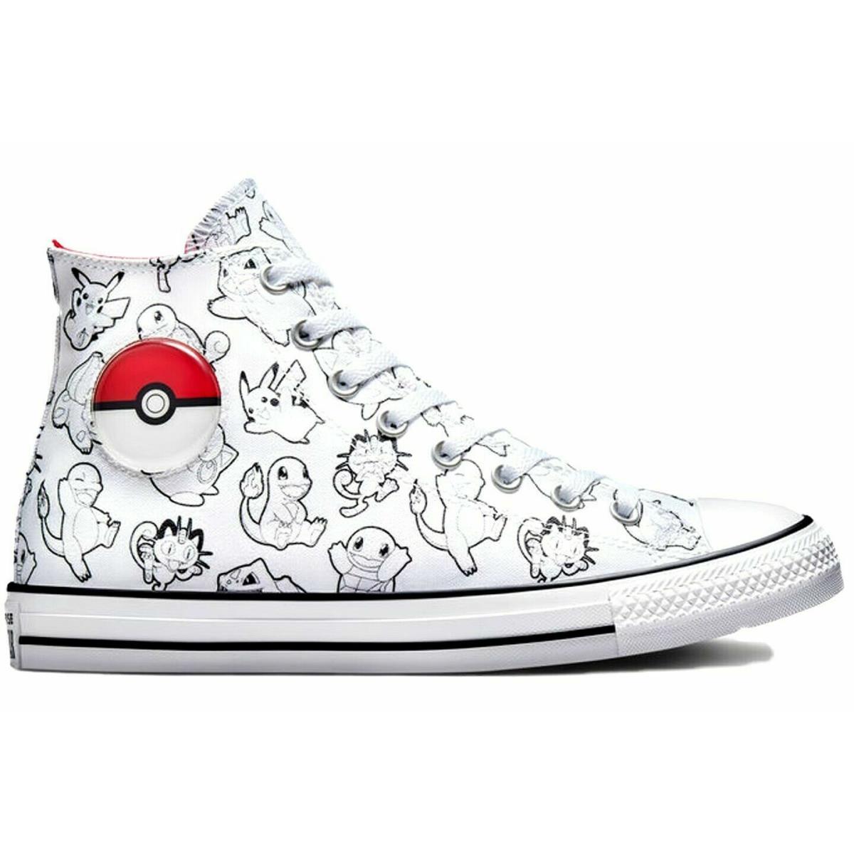 Converse Pok Mon X Chuck Taylor All Star HI Poke Ball A01651C