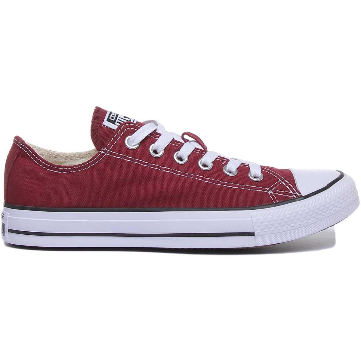 Converse M9691- All Star Converse Ox Maroon In Maroon Size US 4 - 13