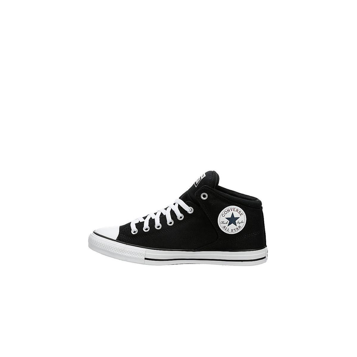 Converse Mens Chuck Taylor All Star High Street High Top Sneaker - Black White