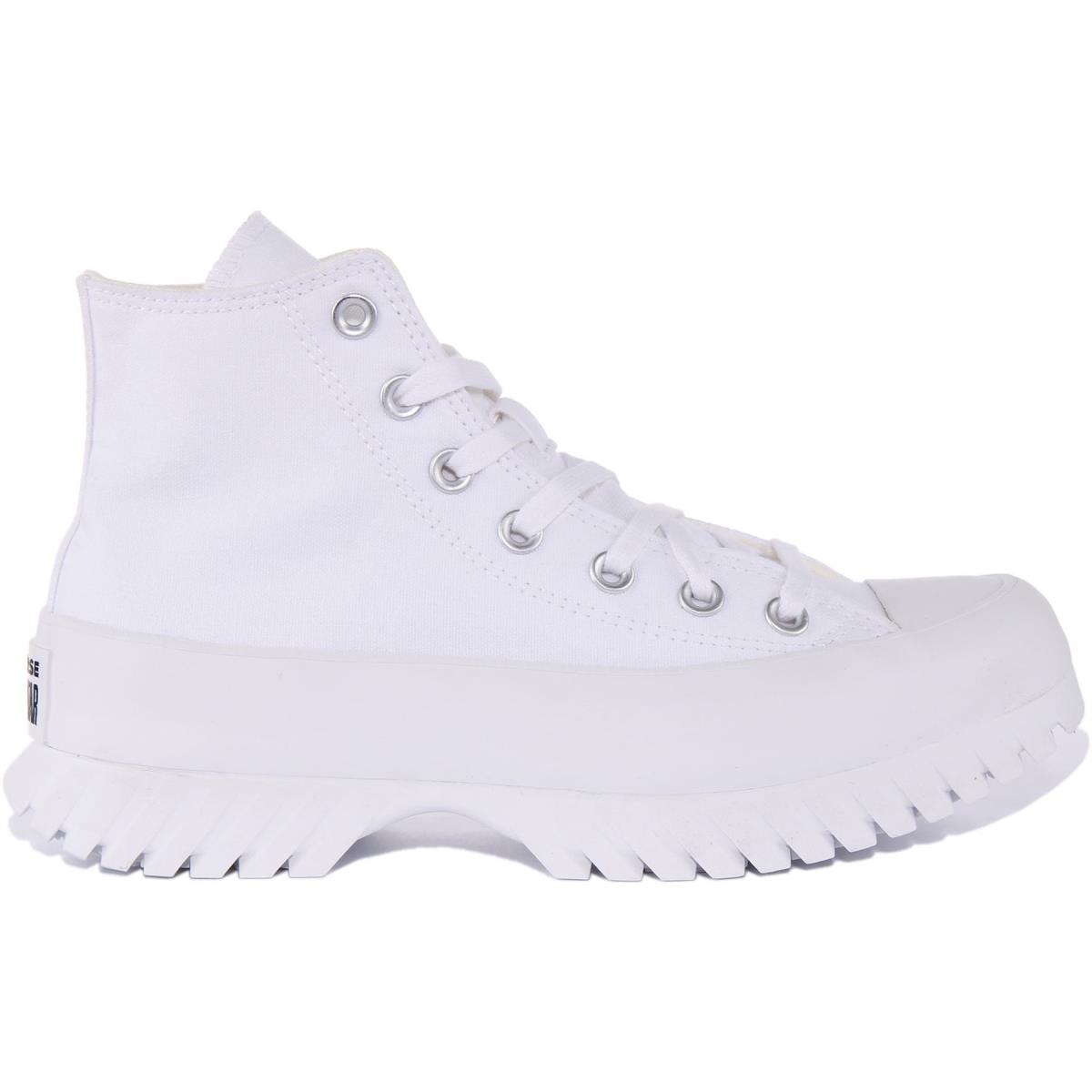 Converse A00871C Lugged 2.0 Hi Womens Sneakers In White Size US 5 - 11 WHITE