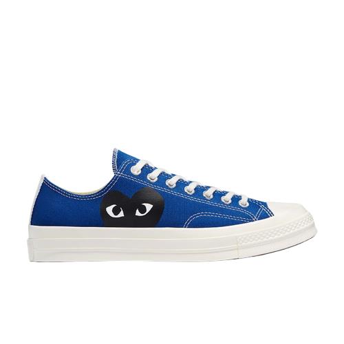 171848C Converse x Comme Des Gar Ons Play Chuck 70 Low Top Blue Sneakers