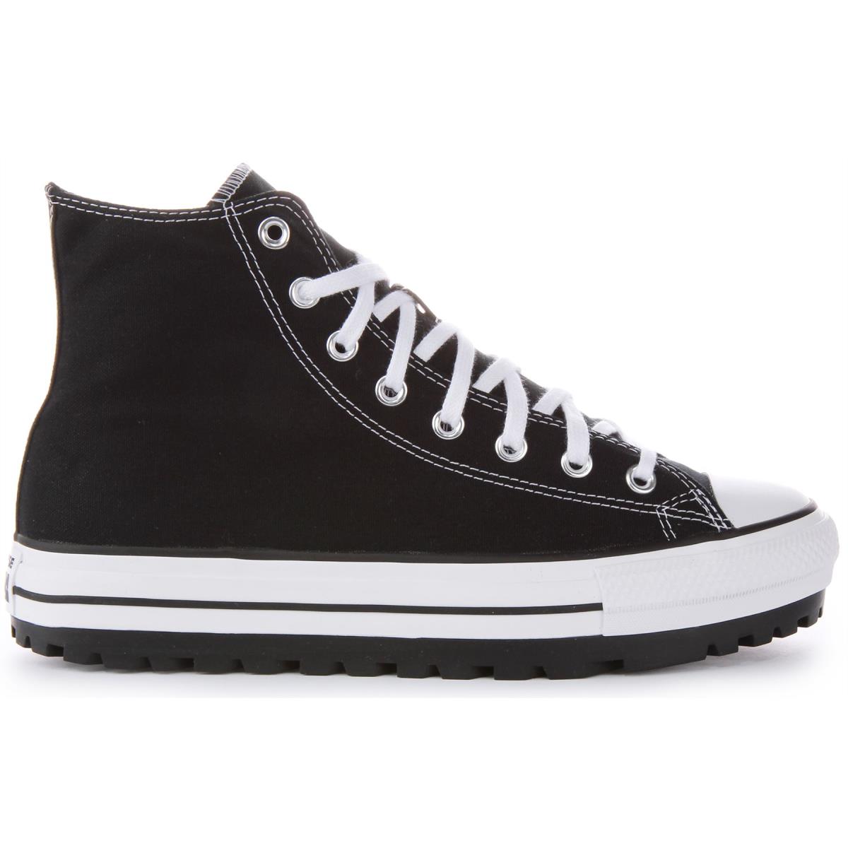 Converse A06776C Chuck Taylor All Star City Trek Trainer Black White US 6 - 12