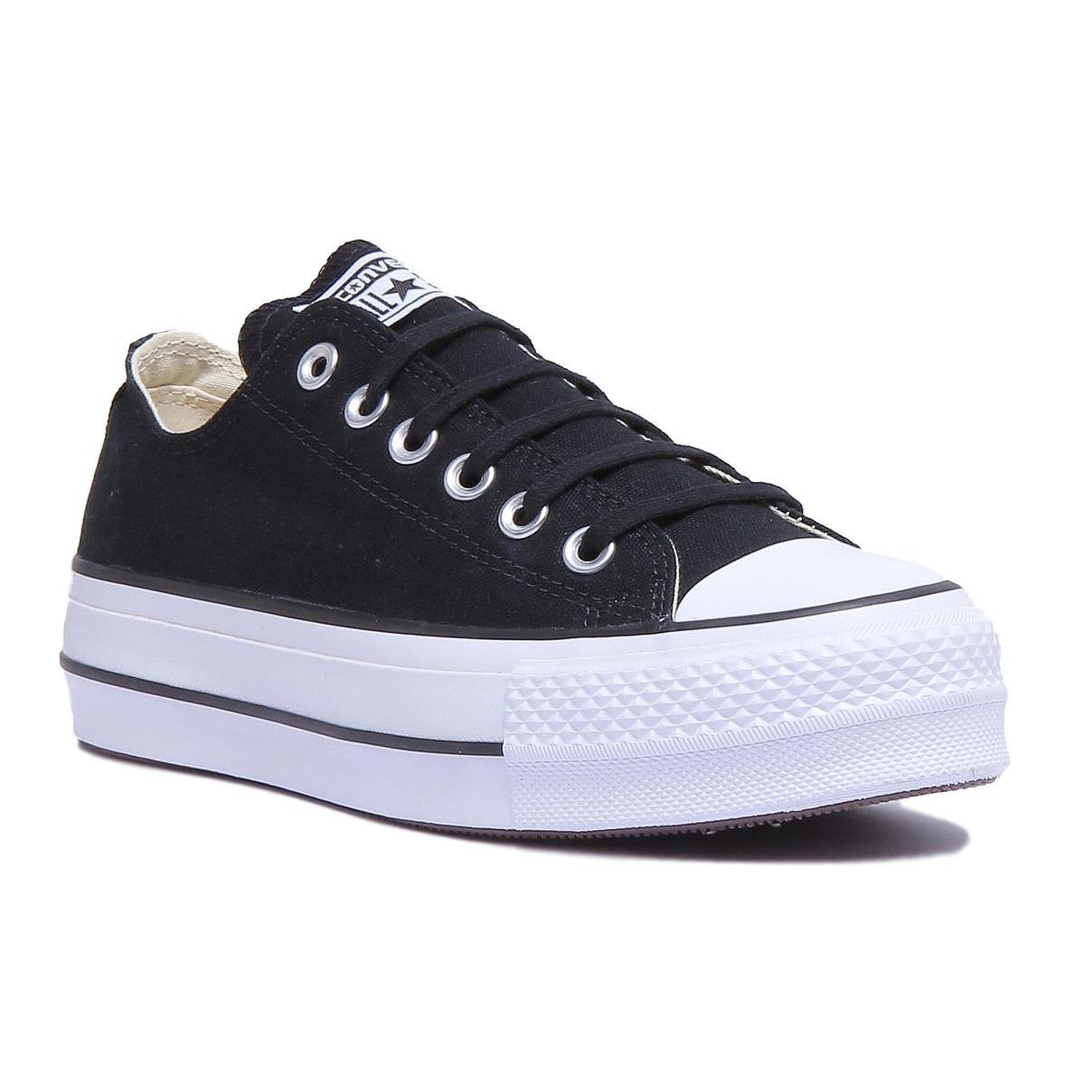 Converse 560250C Con Ct As Lift Ox Platform In Black White Size US 5 - 11