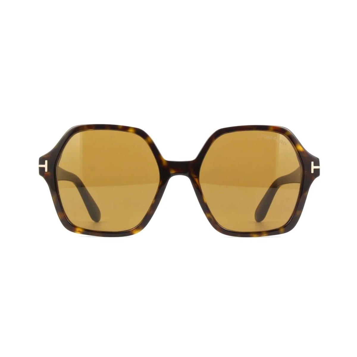 Tom Ford Romy FT 1032 Dark Havana/brown 52E Sunglasses