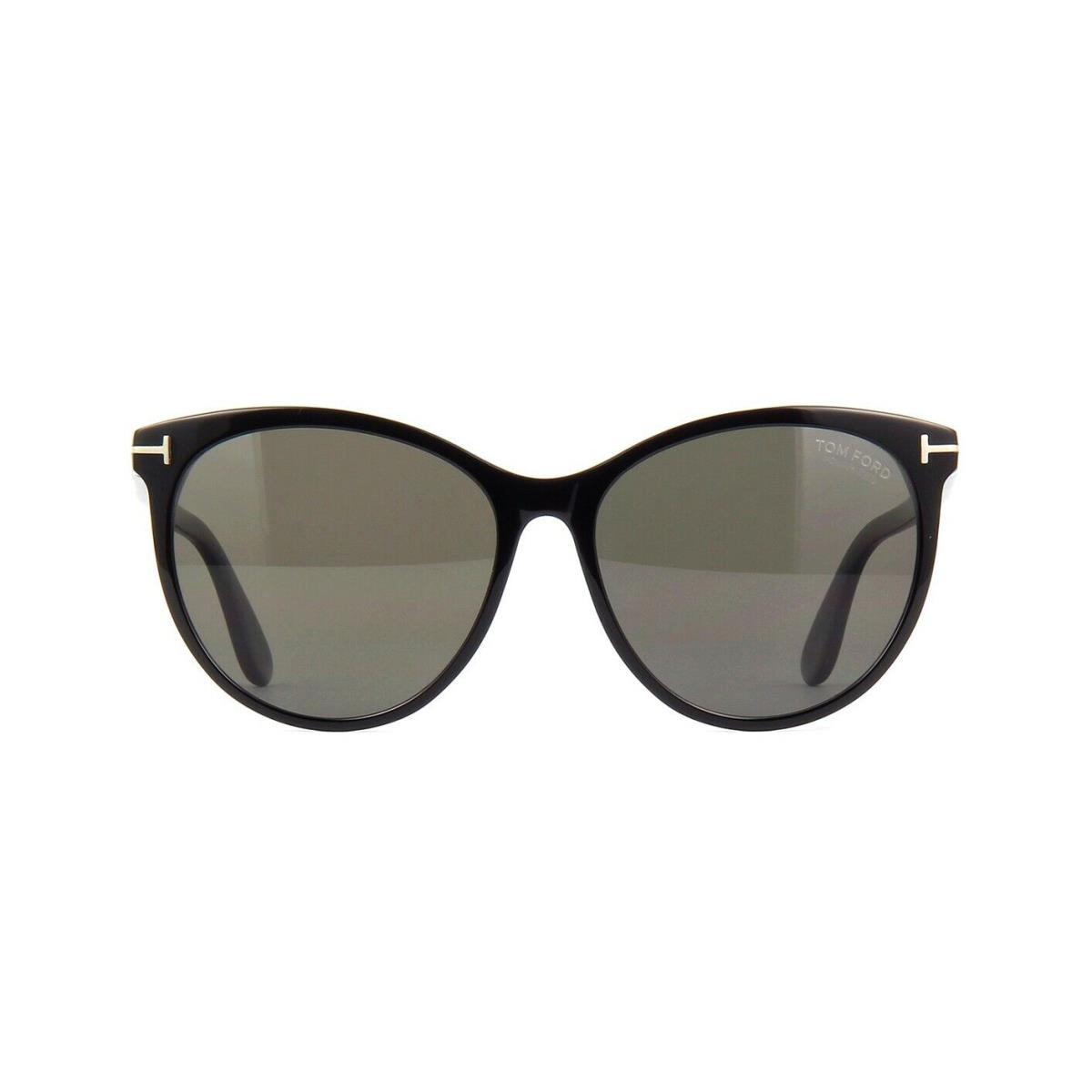 Tom Ford Maxim FT 0787 Shiny Black/smoke Polarized 01D D Sunglasses