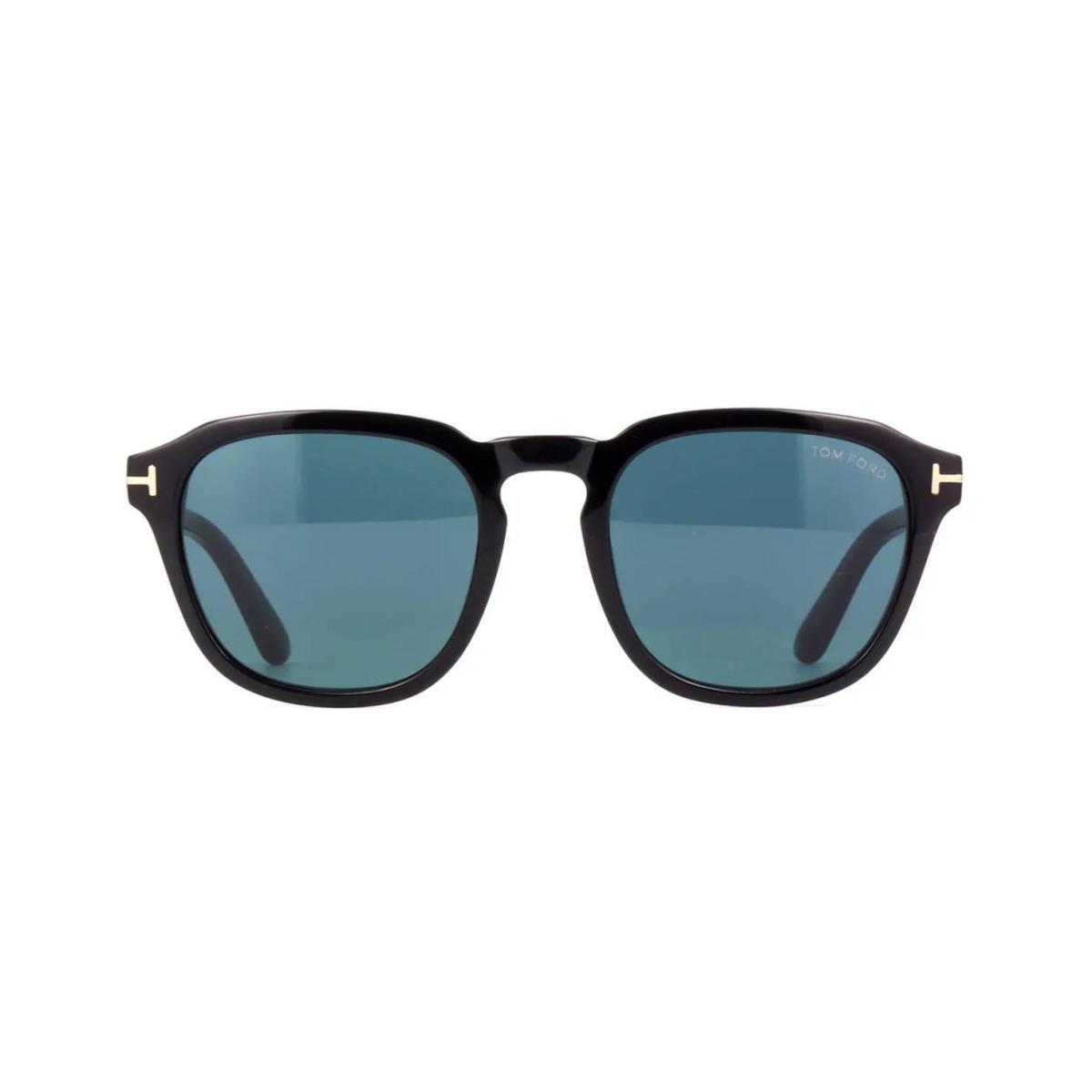 Tom Ford Avery FT 0931 Shiny Black/blue 01V Sunglasses