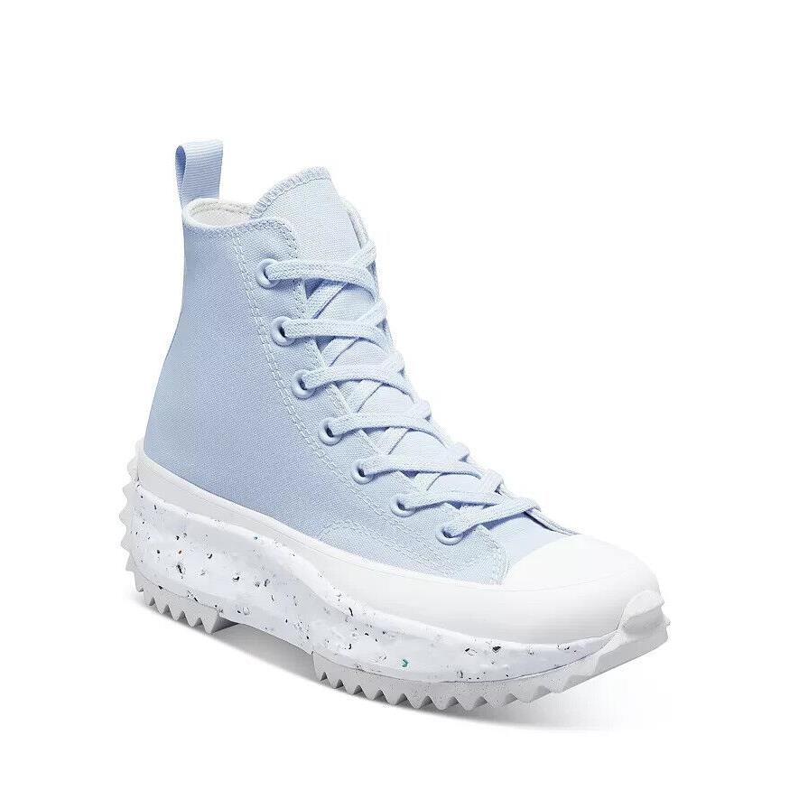 Converse N58101 Women`s Blue Canvas Run Star High Top Sneakers Size 8.5