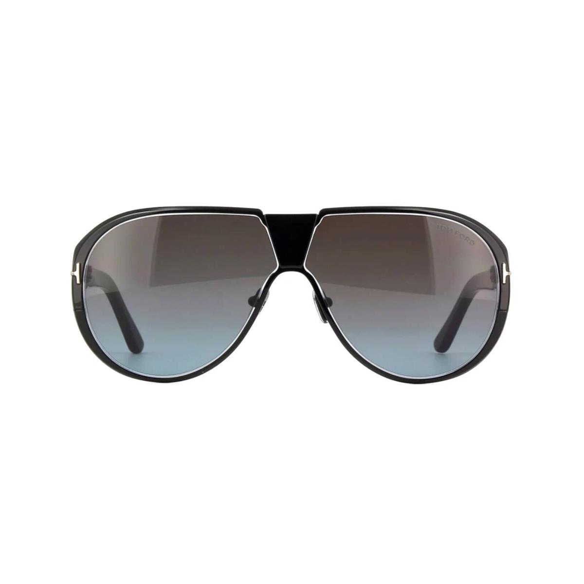 Tom Ford Vincenzo FT 1072 Black/grey Shaded 01B Sunglasses