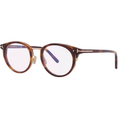 Tom Ford FT 5784 D B 053 Blonde Havana Eyeglasses Optical Frame 48mm