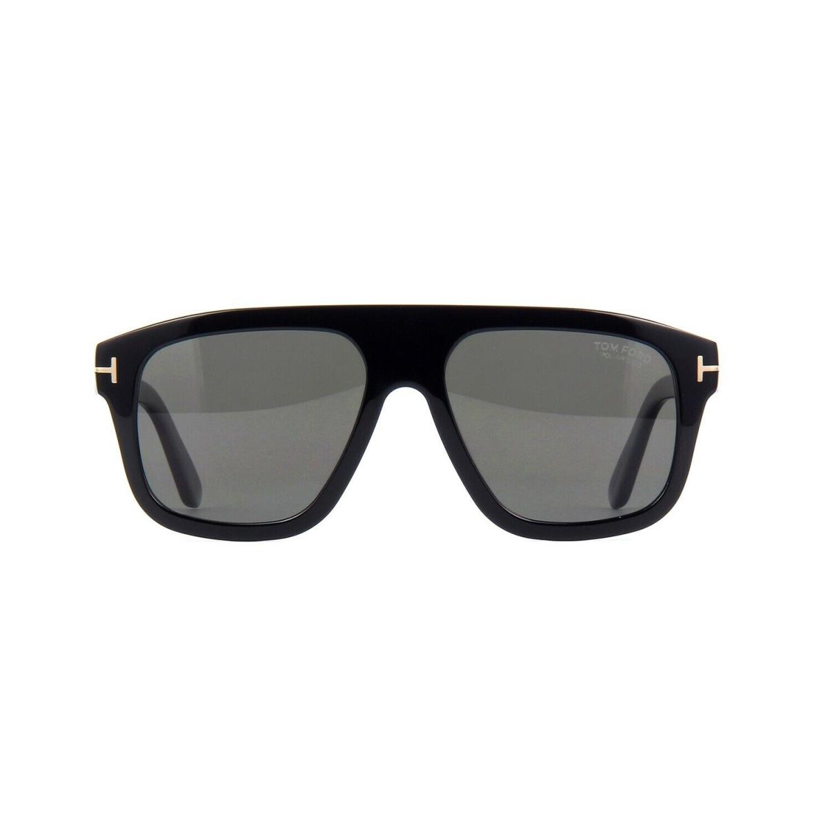 Tom Ford Thor FT 0777 Shiny Black/grey Polarized 01D Sunglasses