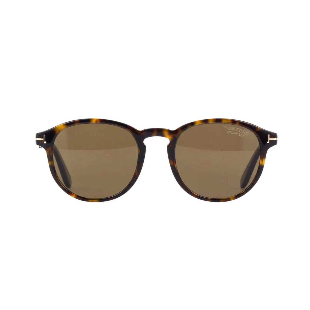 Tom Ford Dante FT 0834 Dark Havana/brown Polarized 52M Sunglasses