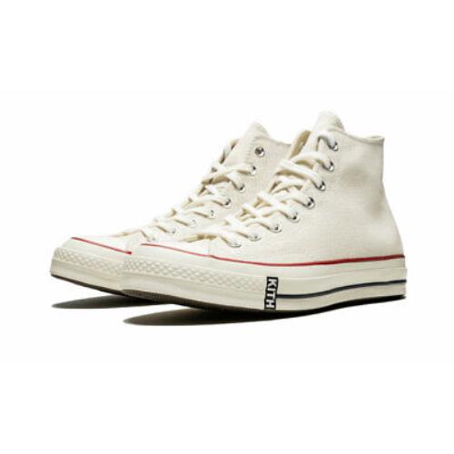 Converse X Kith Unisex Chuck 70 Hi Sneakers Natural M 8 / W 10