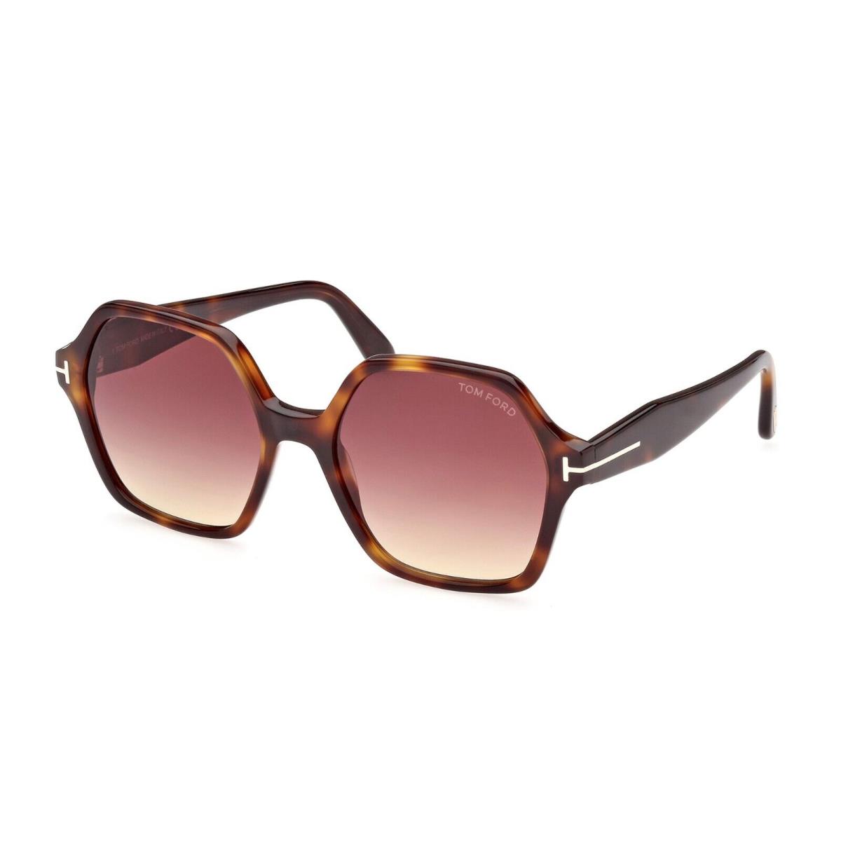 Tom Ford Romy FT 1032 Blonde Havana/brown Shaded 53Z Sunglasses