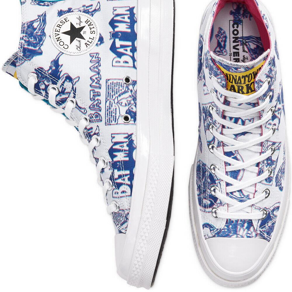Converse Chuck Taylor All Star X Chinatown Market Batman Sneakers 167512C SZ 9.5 - White