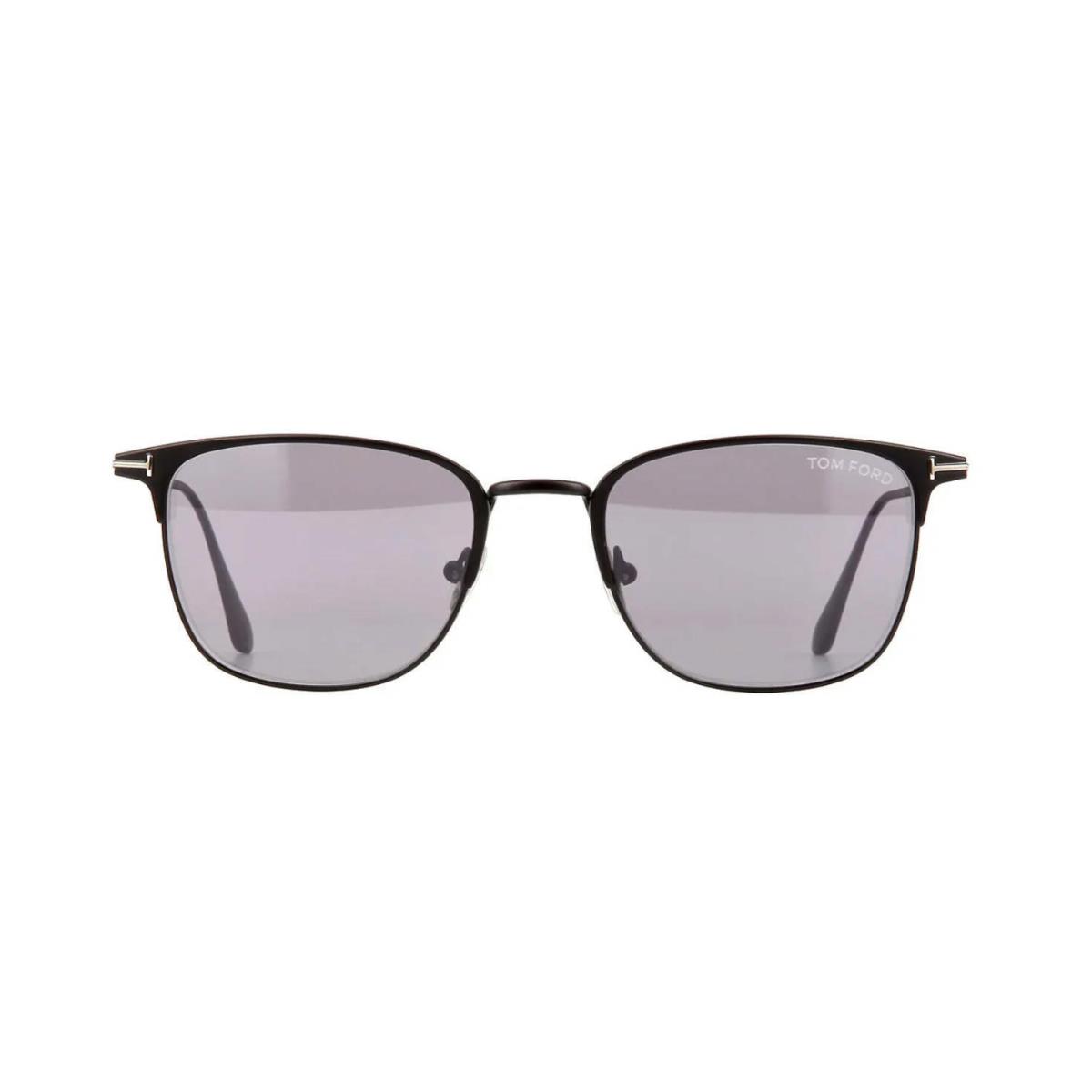 Tom Ford Liv FT 0851 Matte Black/grey 02C Sunglasses