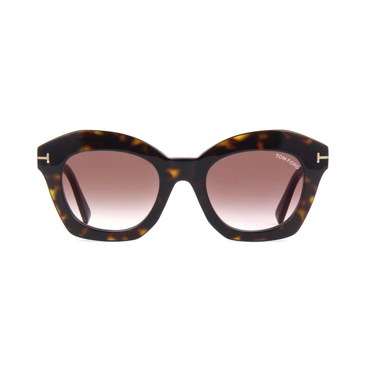 Tom Ford BARDOT-02 FT 0689 Havana/brown Shaded 52F L Sunglasses