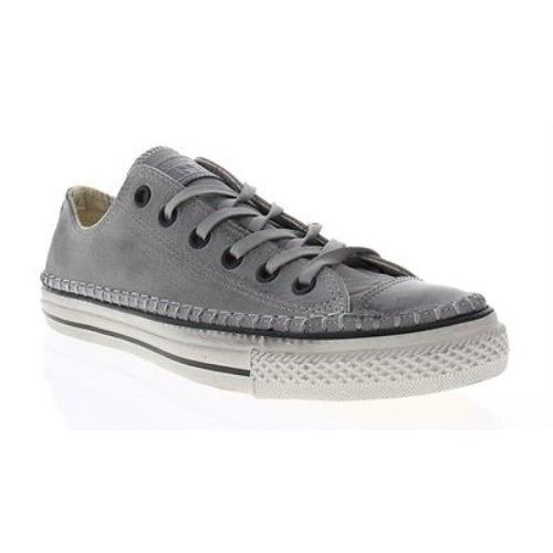 Converse Women`s Size 5 John Varvatos Chuck Taylor Grey Leather Retro Sneakers - Gray