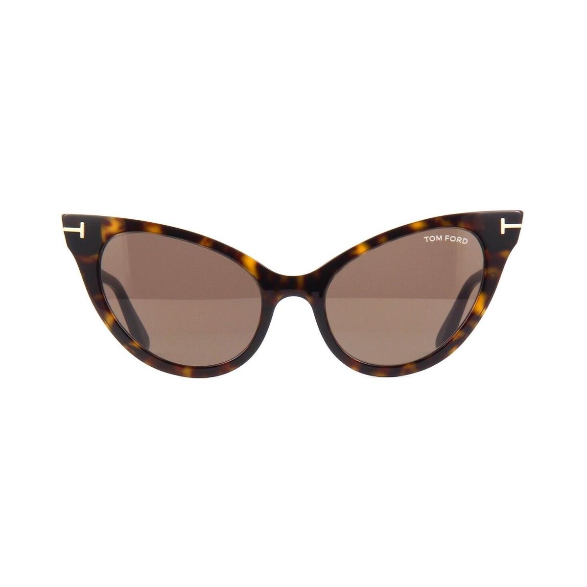 Tom Ford EVELYN-02 FT 0820 Dark Havana/brown 52E Sunglasses