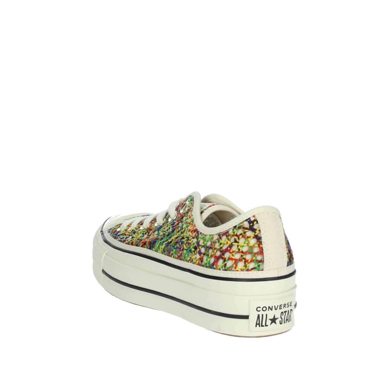 Converse Chuck Taylor All Star Ladies Multicolor Platform Sneakers 7