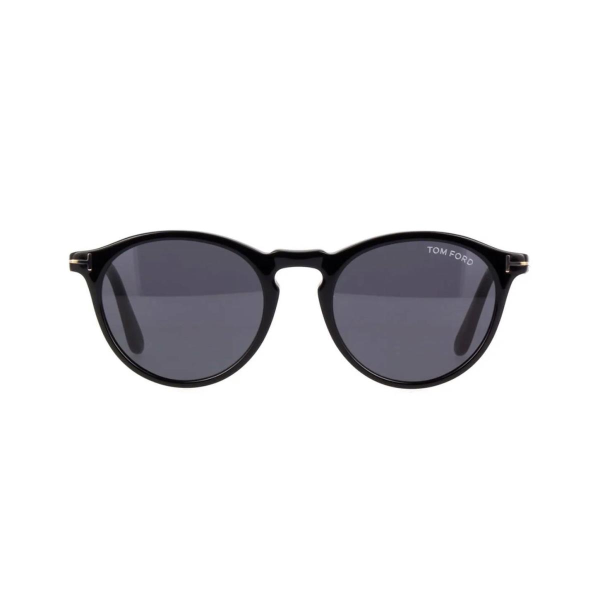 Tom Ford Aurele FT 0904 Shiny Black/grey 01A Sunglasses