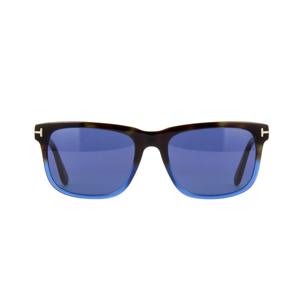 Tom Ford Stephenson FT 0775 Blue Havana/grey Blue 55V Sunglasses