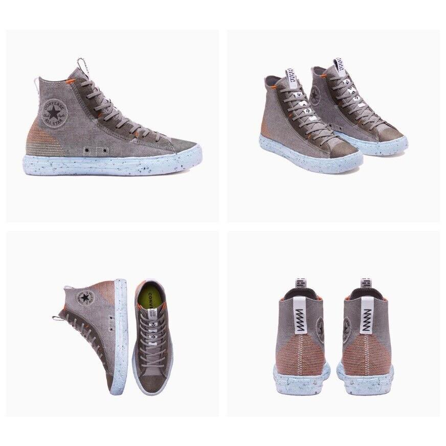 Converse Chuck Taylor All Star Crater Hi `charcoal` Sneaker