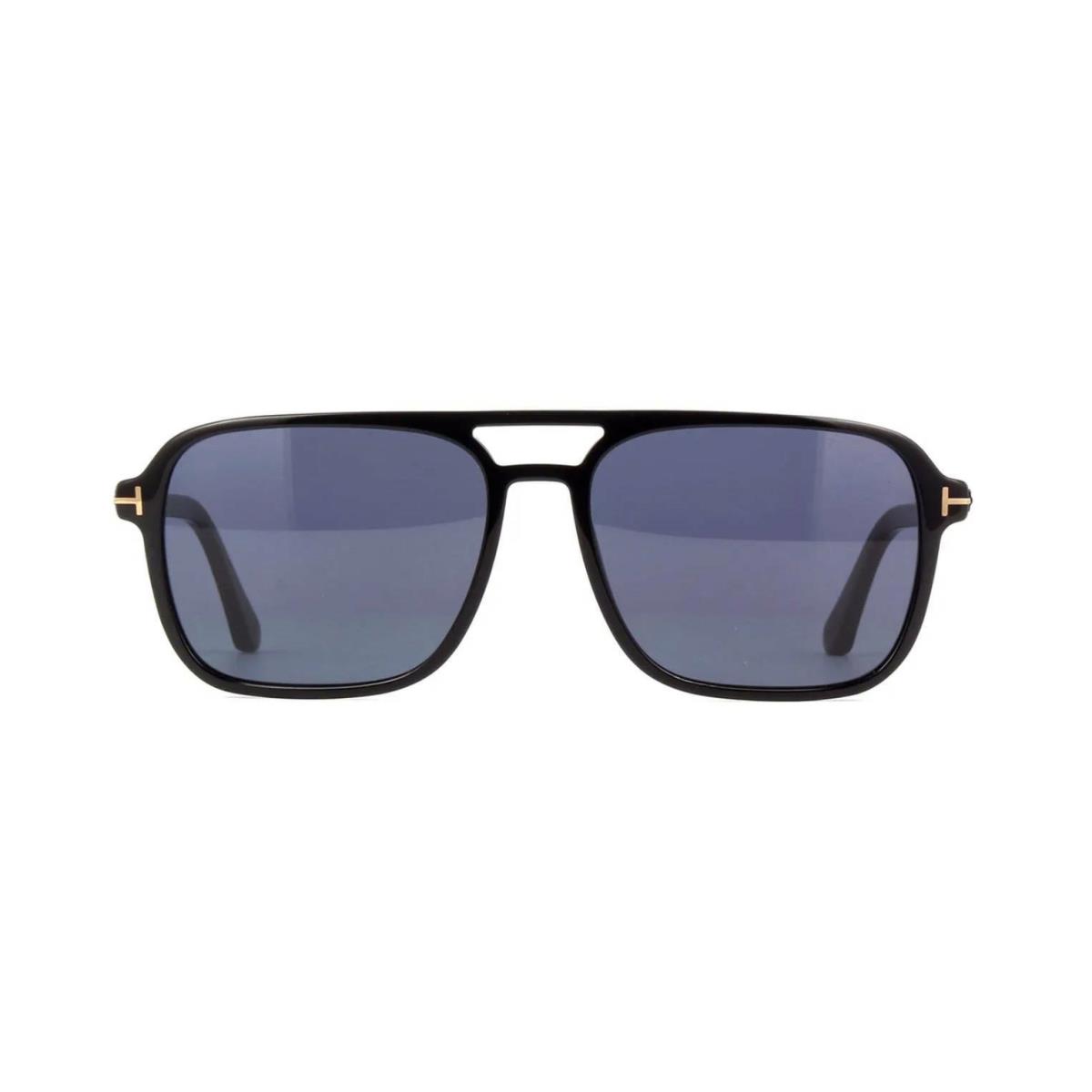 Tom Ford Crosby FT 0910 Shiny Black/grey 01A Sunglasses