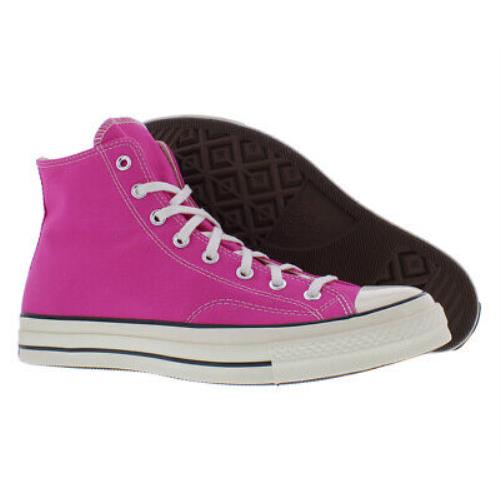 Converse Chuck Taylor All Star High Top Unisex Shoes Size 12 Color: Lucky - Pink, Main: Pink