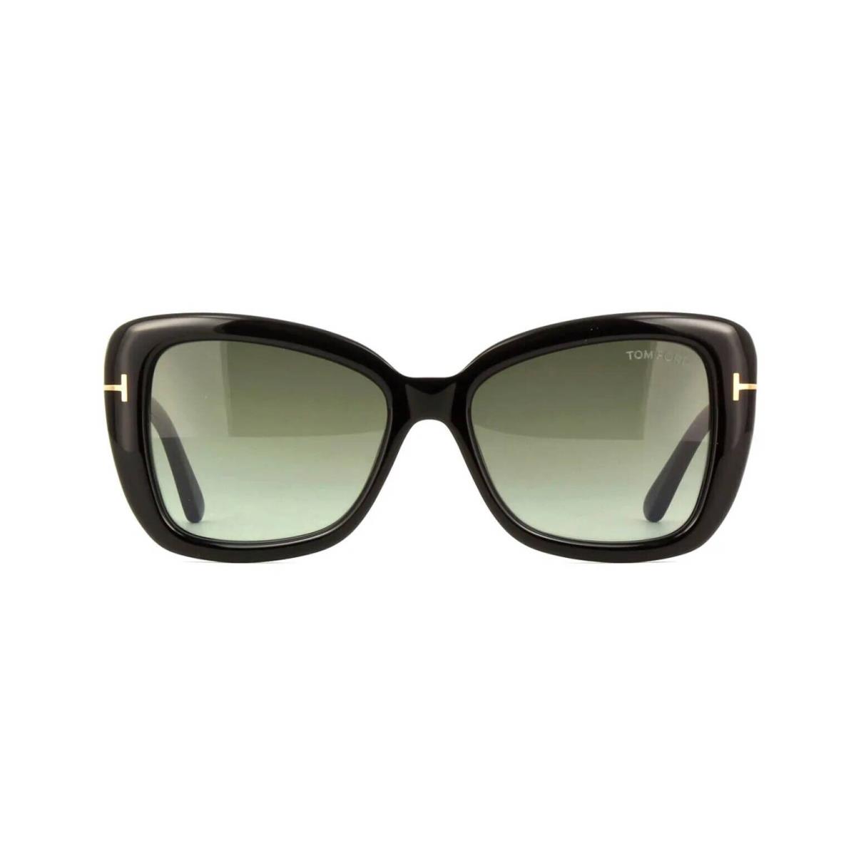 Tom Ford Maeve FT 1008 Black/smoke Shaded 01B Sunglasses