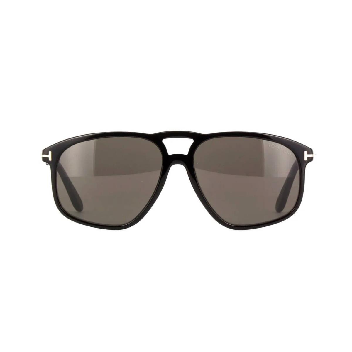 Tom Ford PIERRE-02 FT 1000 Black/grey 01A Sunglasses