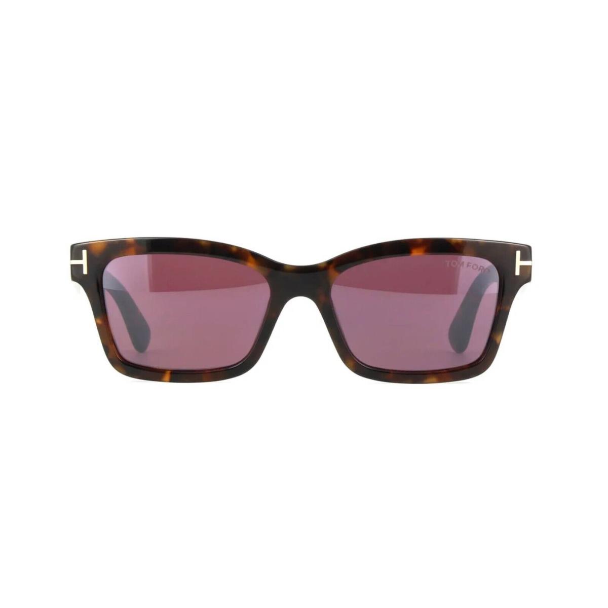 Tom Ford Mikel FT 1085 Dark Havana/pink Red 52U Sunglasses