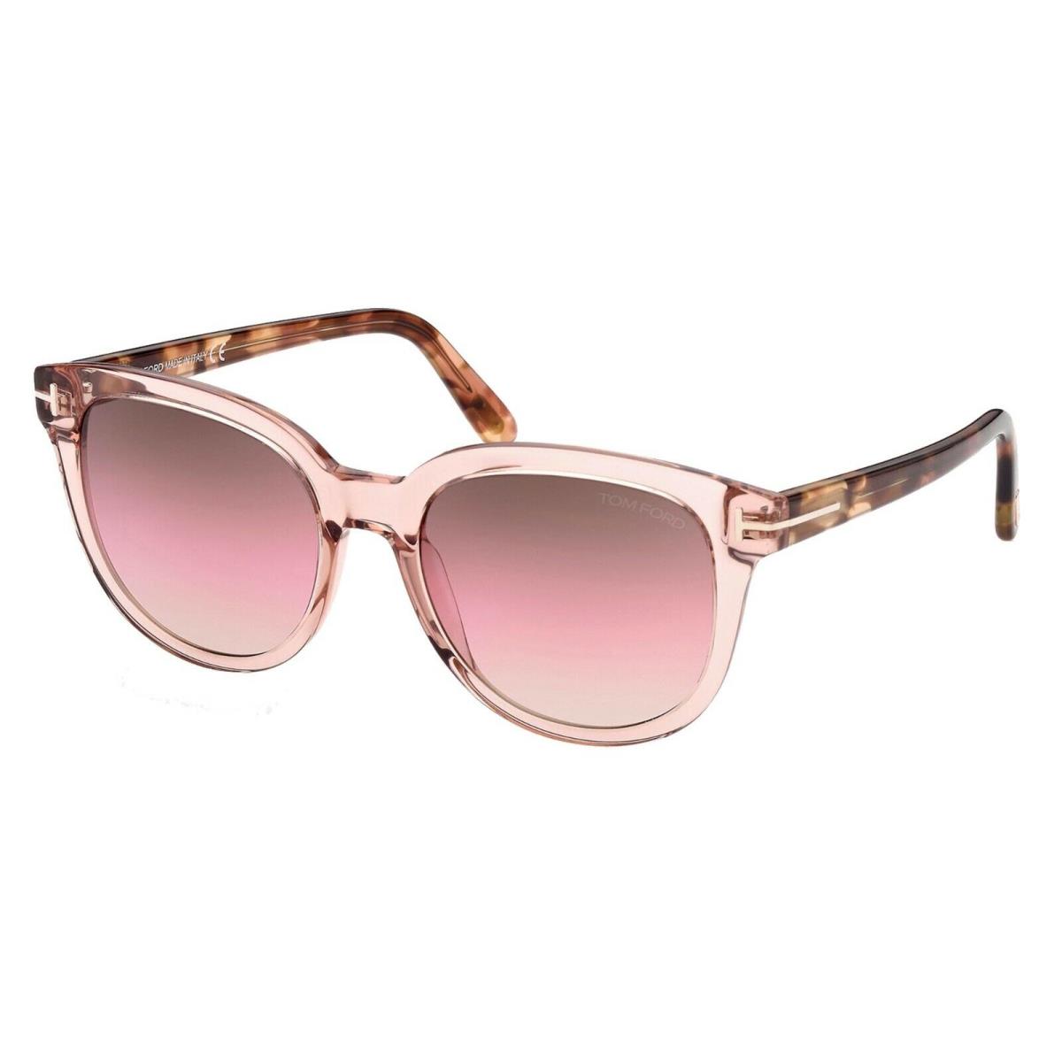 Tom Ford Olivia -02 FT 0914 Transparent Pink/brown Pink Shaded 72F Sunglasses