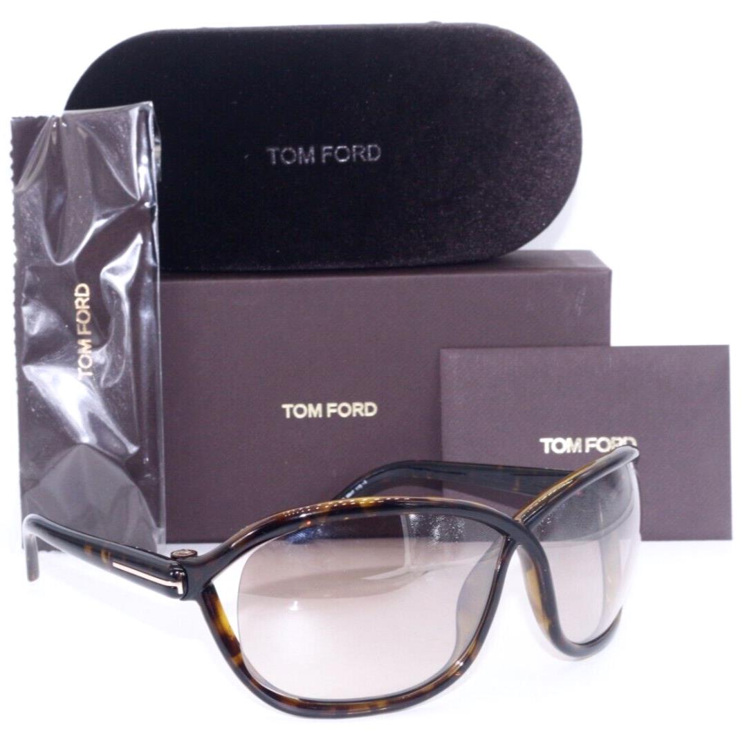 Tom Ford TF1069 52G Fernanda Havana W/light Mirror Gradient Lens Sunglasses 68-7