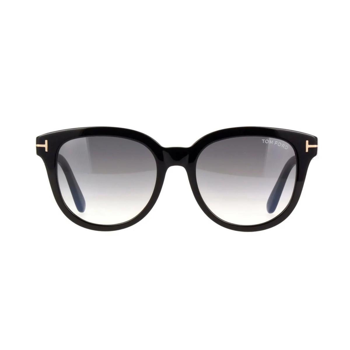 Tom Ford Olivia -02 FT 0914 Shiny Black/grey Shaded 01B Sunglasses