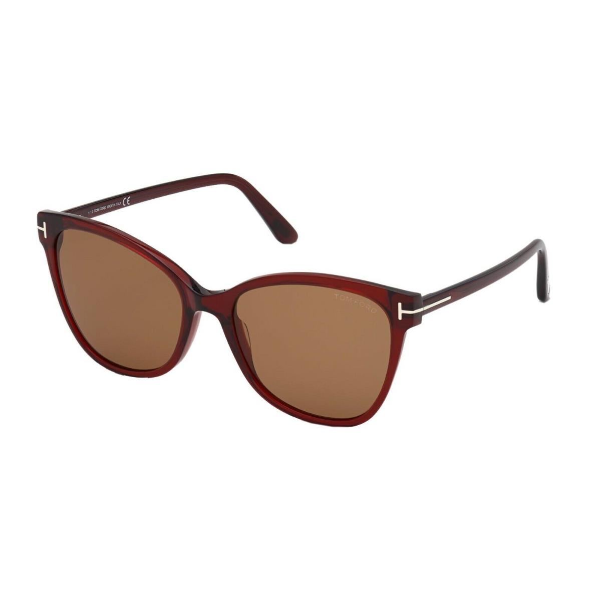 Tom Ford Ani FT 0844 Red/brown 68E Sunglasses