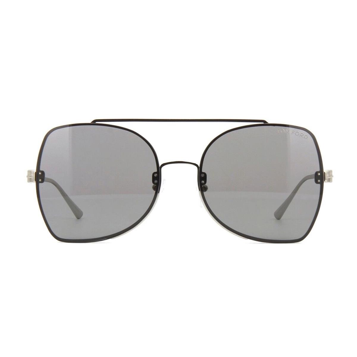 Tom Ford Scout FT 0656 Shiny Palladium/grey 16A A Sunglasses