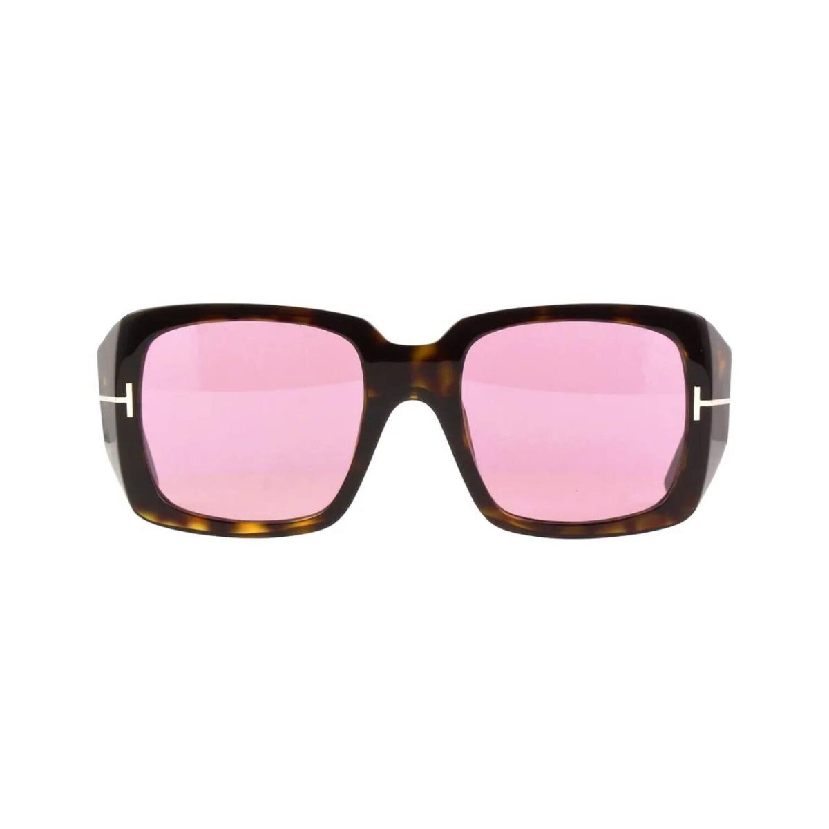 Tom Ford RYDER-02 FT 1035 Dark Havana/violet 52Y Sunglasses