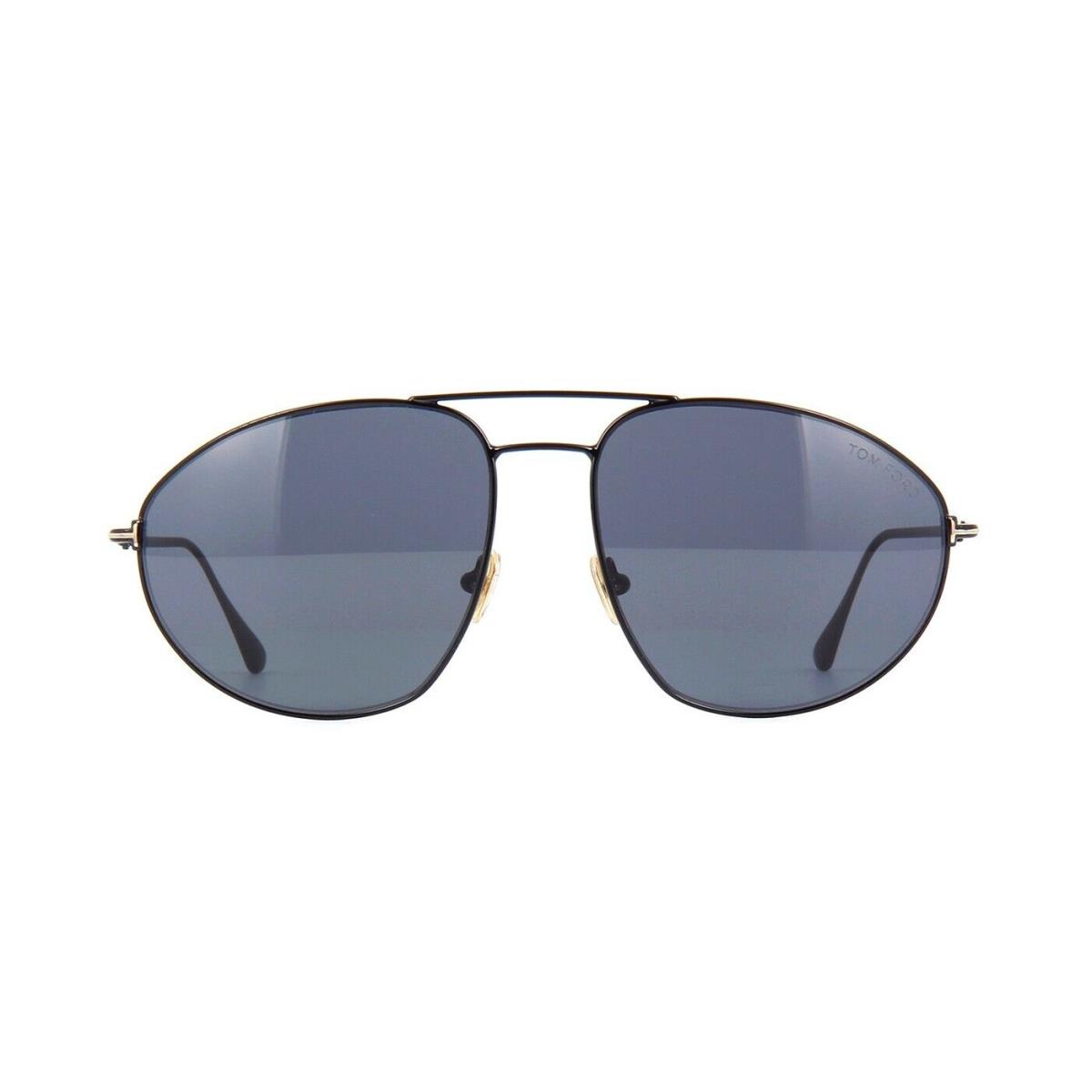 Tom Ford Cobra FT 0796 Shiny Black/grey 01A A Sunglasses