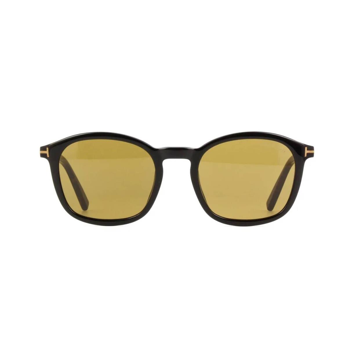 Tom Ford Jayson FT 1020 Shiny Black/brown 01E Sunglasses