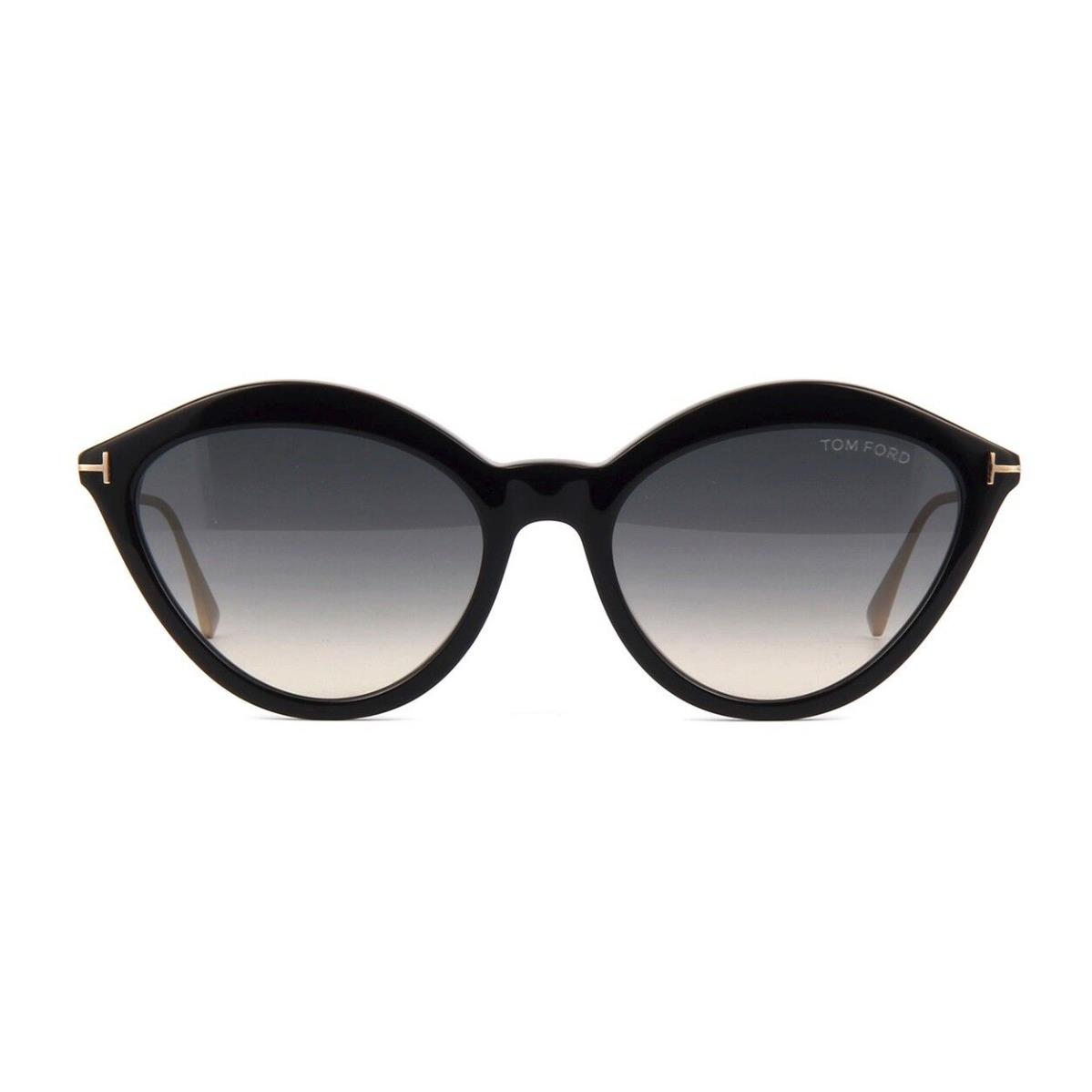 Tom Ford Chloe FT 0663 Black/grey Shaded 01B A Sunglasses