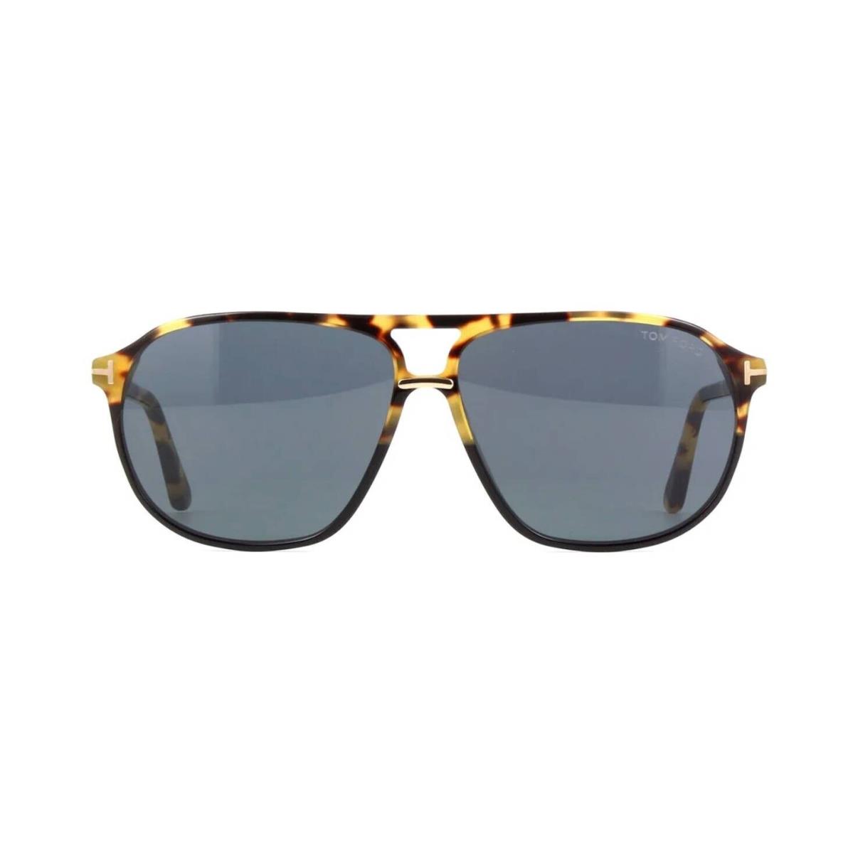 Tom Ford Bruce FT 1026 Black Dark Havana/grey 05A Sunglasses