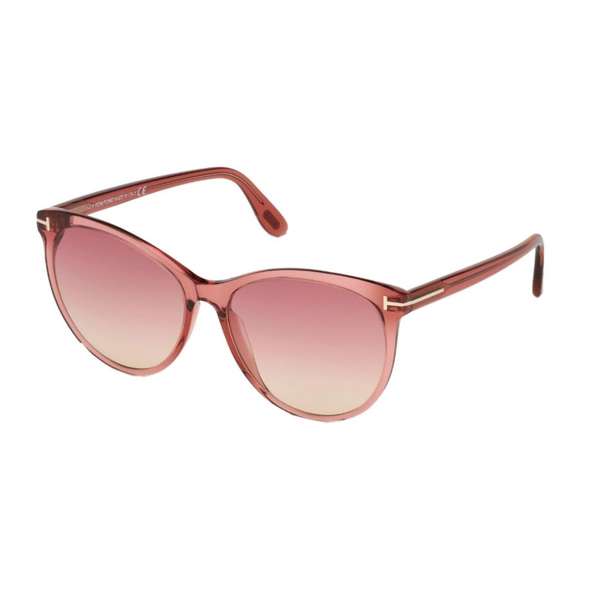 Tom Ford Maxim FT 0787 Shiny Pink/pink Shaded 72T Sunglasses