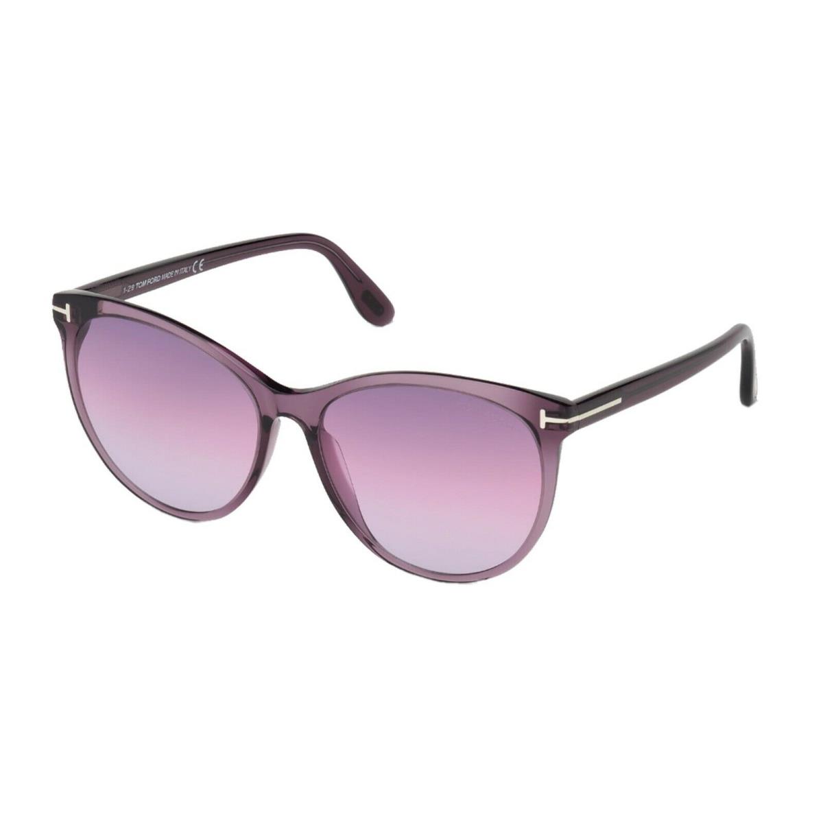 Tom Ford Maxim FT 0787 Shiny Violet/violet Shaded 81Z Sunglasses