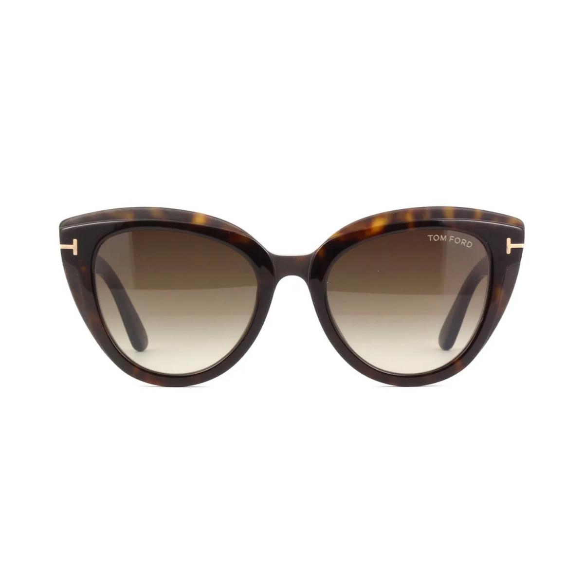 Tom Ford Tori FT 0938 Dark Havana/brown Shaded 52F Sunglasses