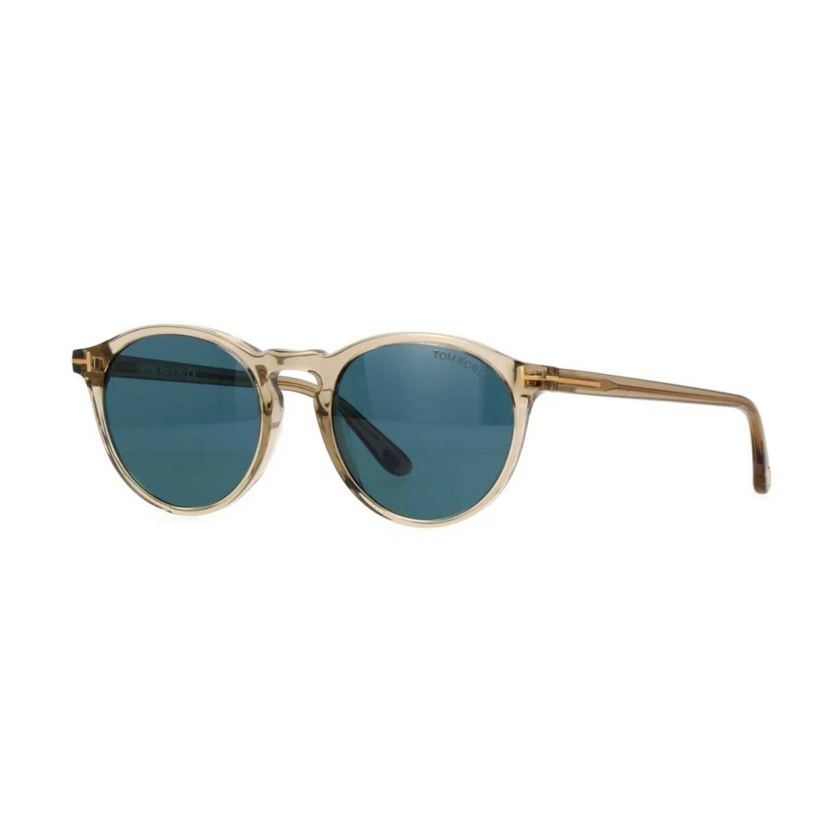 Tom Ford Aurele FT 0904 Transparent Beige/blue 57V Sunglasses