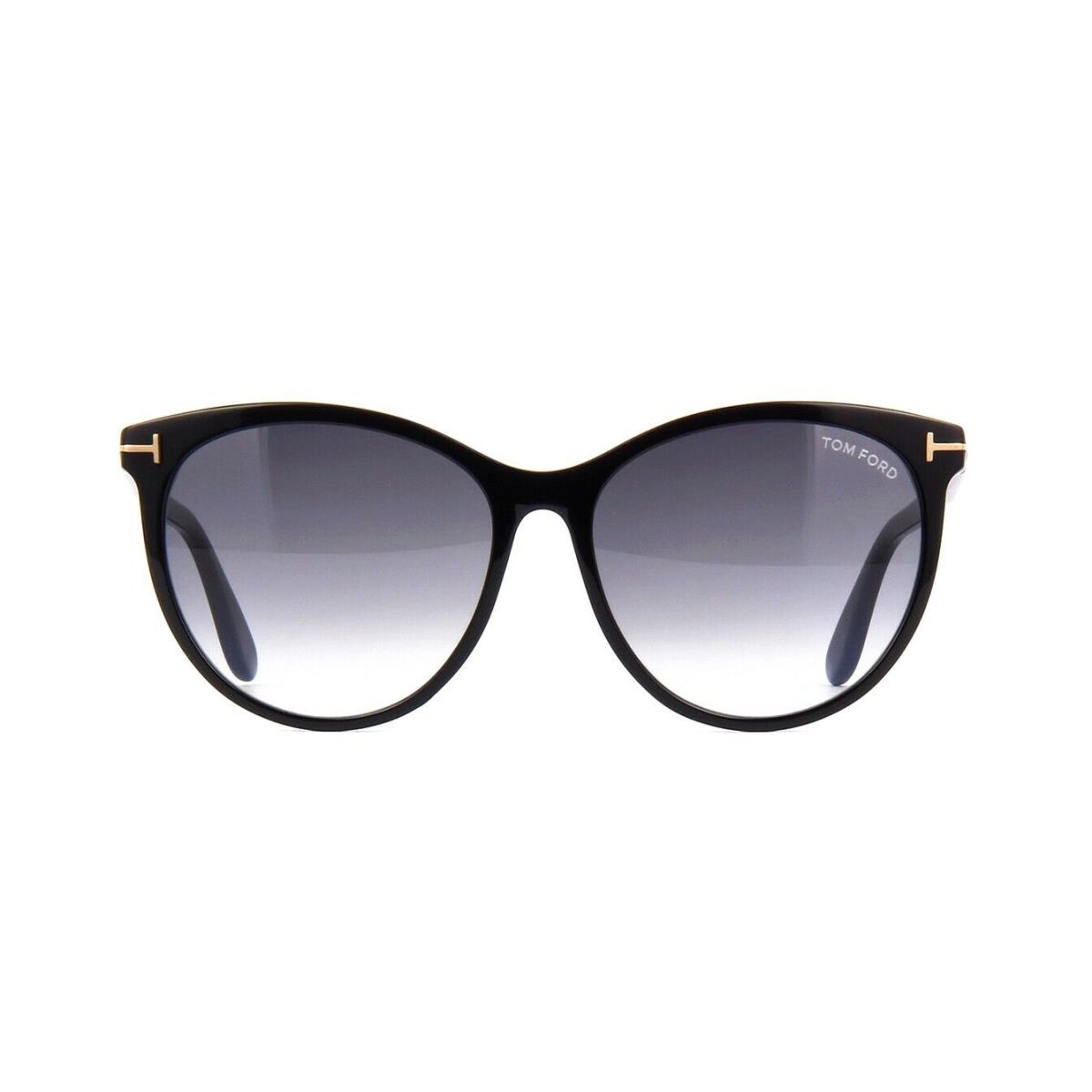 Tom Ford Maxim FT 0787 Black/grey Shaded 01B Sunglasses