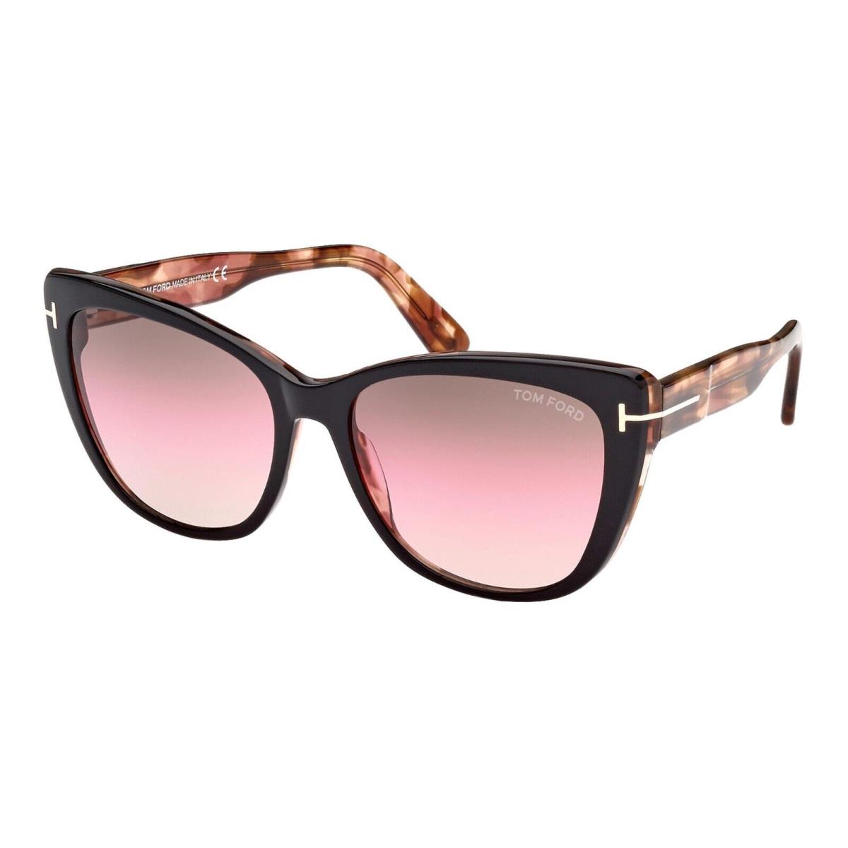 Tom Ford Nora FT 0937 Black Havana/light Brown Shaded 05F Sunglasses