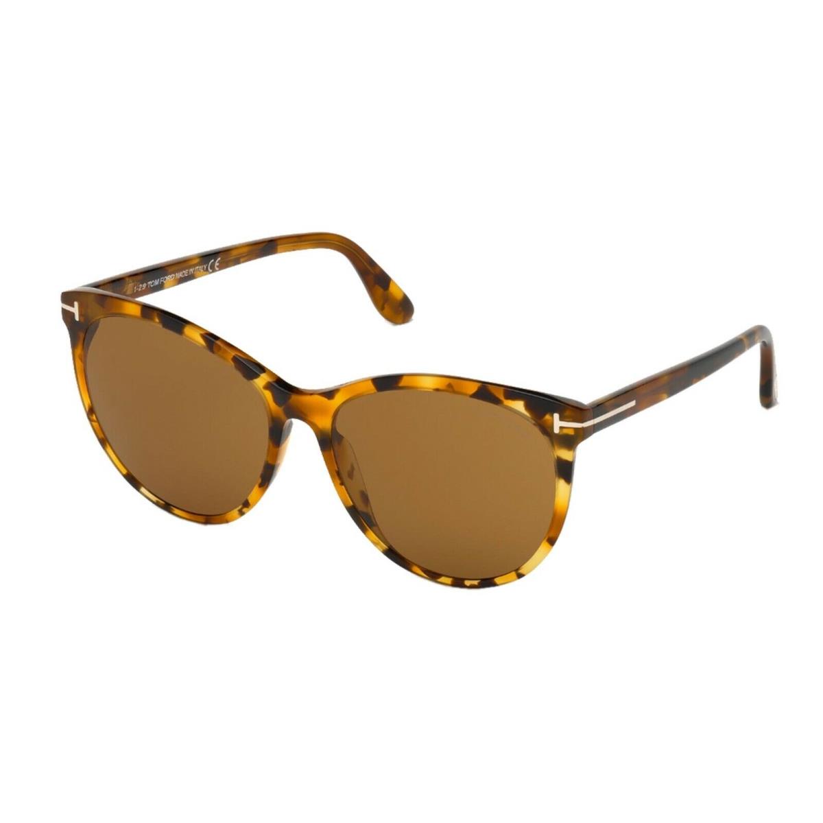 Tom Ford Maxim FT 0787 Blonde Havana/light Brown 55E A Sunglasses