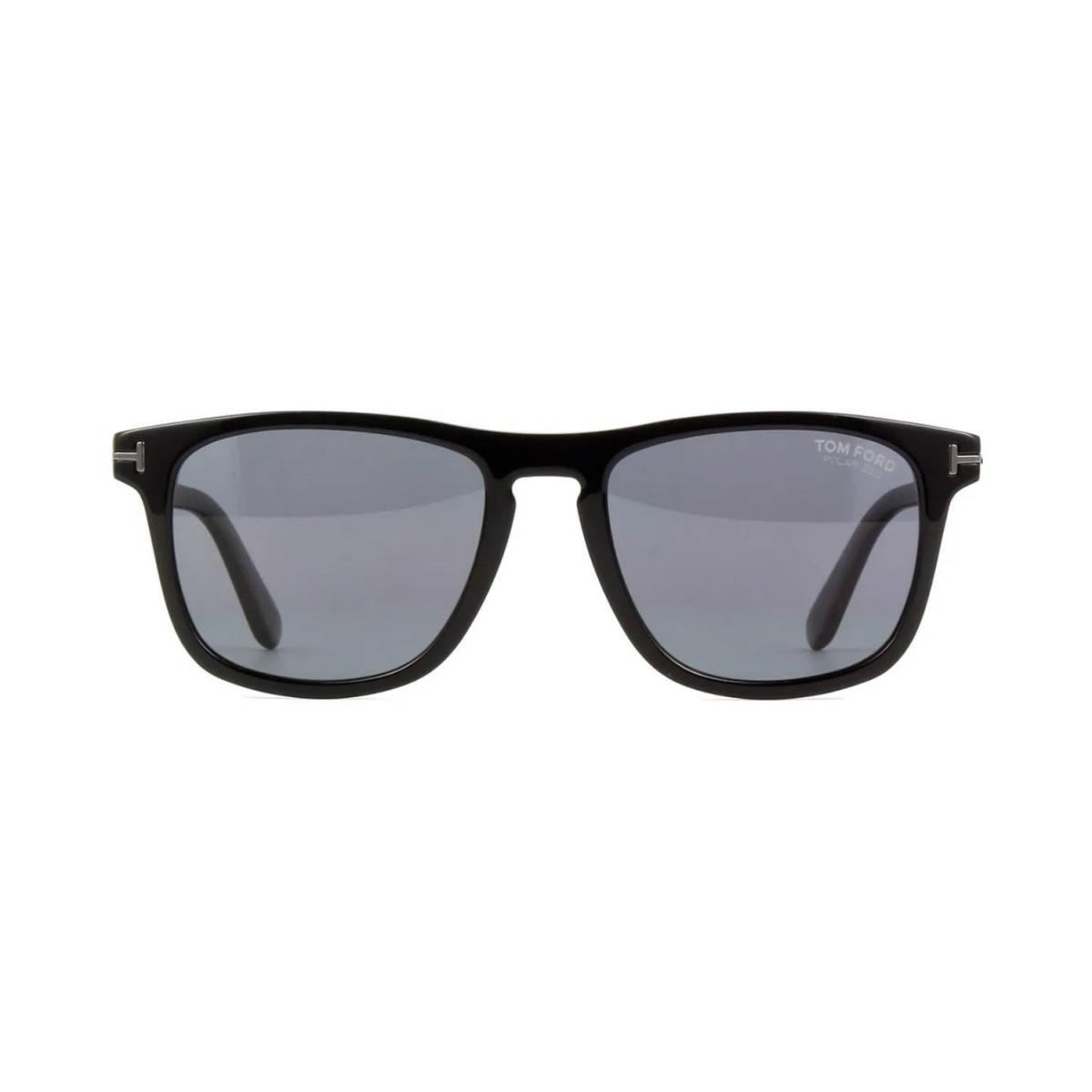 Tom Ford GERARD-02 FT 0930-N Shiny Black/grey Polarized 01D Sunglasses